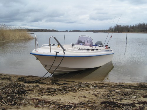 Ockelbo b16 p stranden vid en paus i Gddfisket